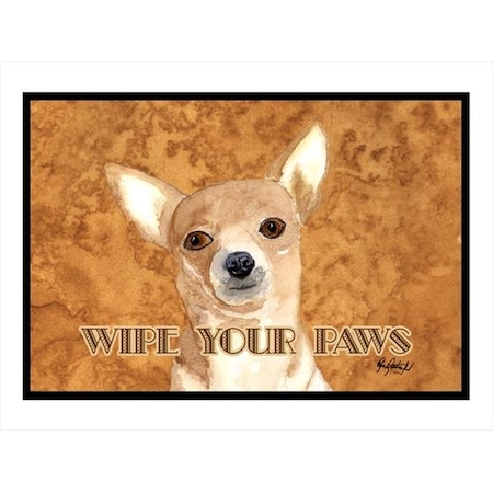 Carolines Treasures Carolines Treasures RDR3020MAT 18 x 27 in. Chihuahua Indoor Or Outdoor Mat RDR3020MAT